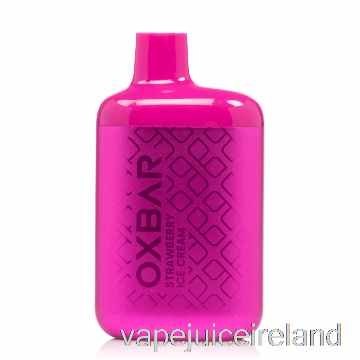 Vape Juice OXBAR The Fox 7000 Disposable Strawberry Ice Cream